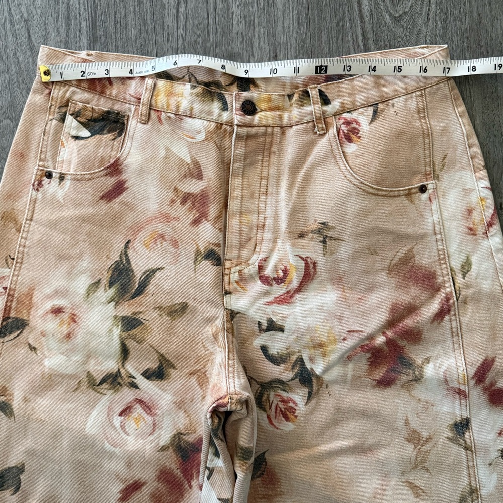 Floral Patterned Pants - image 4